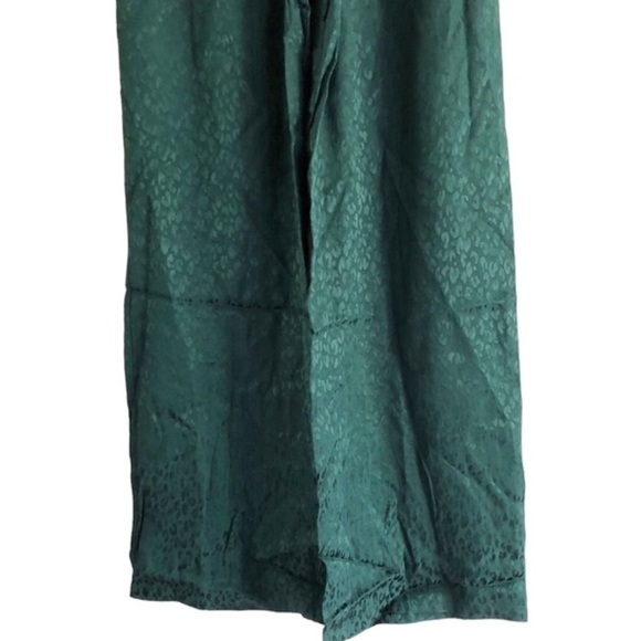 L space Harlow Pant High Waist Wide Leg Jade Green Size 0 - Picture 10 of 16